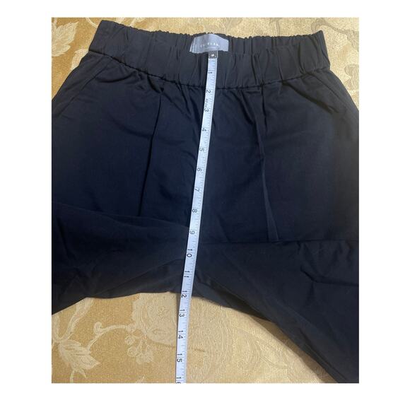 Everlane Size 2 Womens Pants Organic Cotton Black Pull On Stretch Elastic Waist - Picture 9 of 10